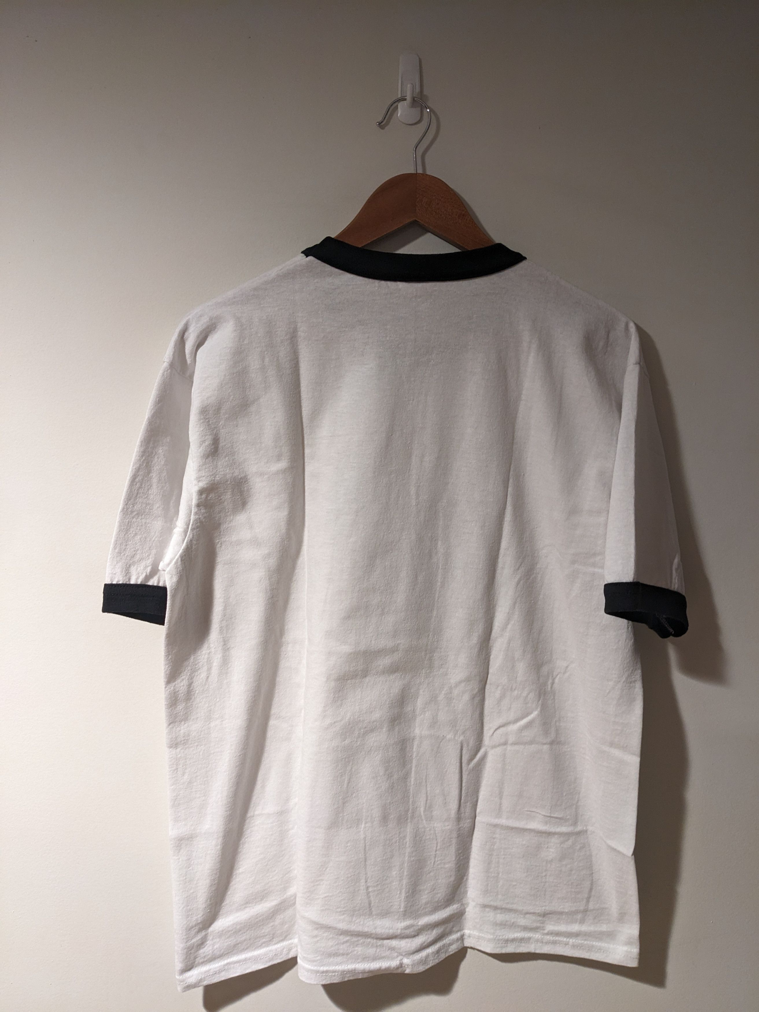 Band Tees × Vintage Vintage 90s Queen Band Freddy Mercury Ringer T-Shirt Size US L / EU 52-54 / 3 - 5 Thumbnail