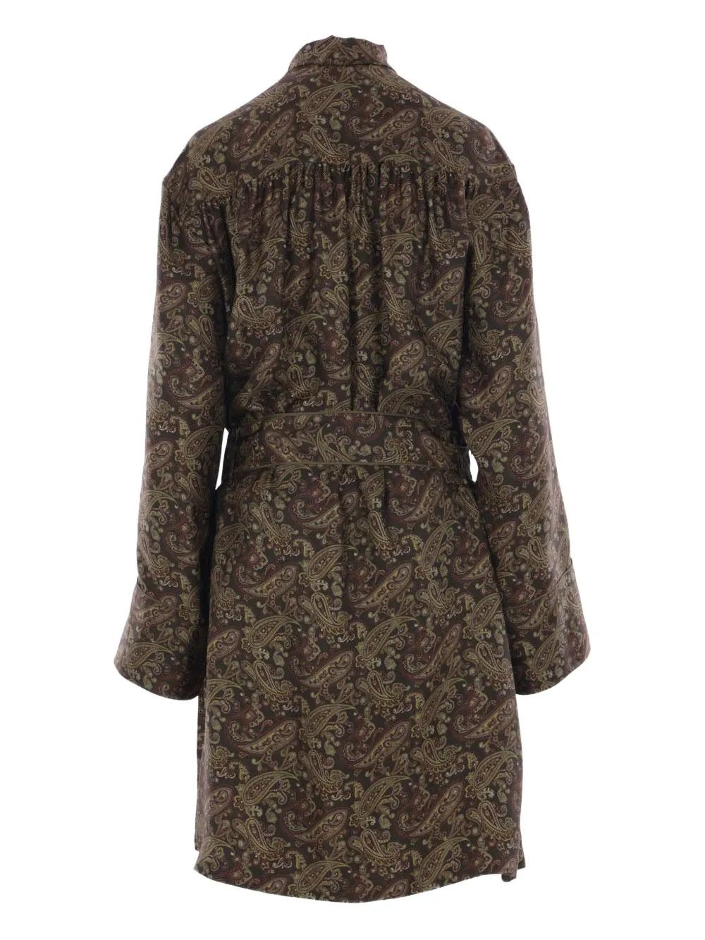 Saint Laurent Paris o1y0126 Midi Dress in Multicolor Size M / US 6-8 / IT 42-44 - 2 Thumbnail