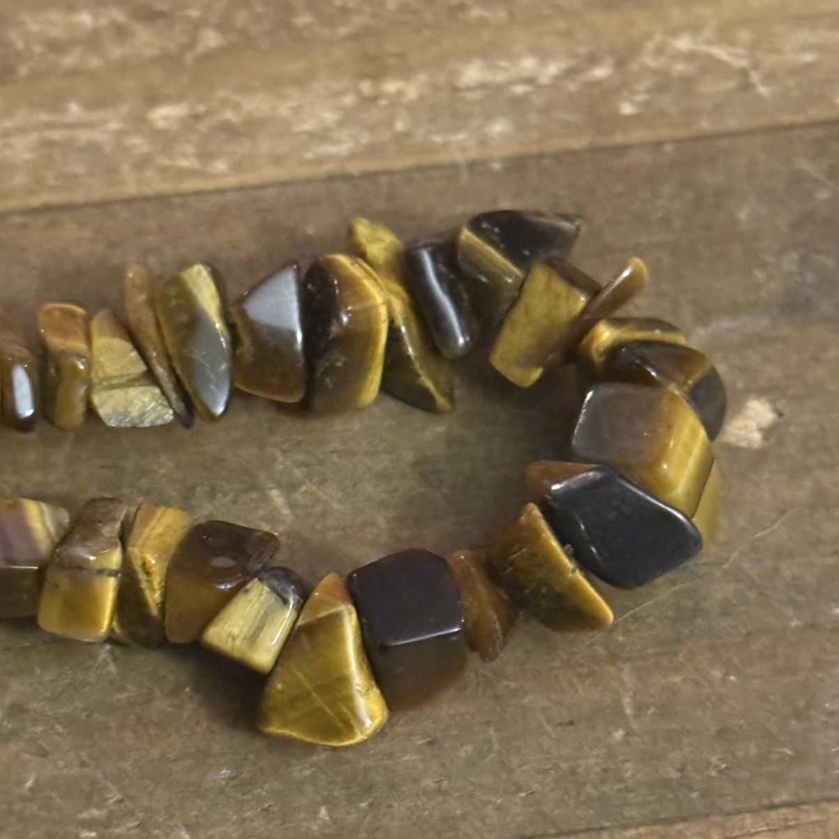 Vintage Vintage Tigers eye chip bracelet Size ONE SIZE - 5 Thumbnail