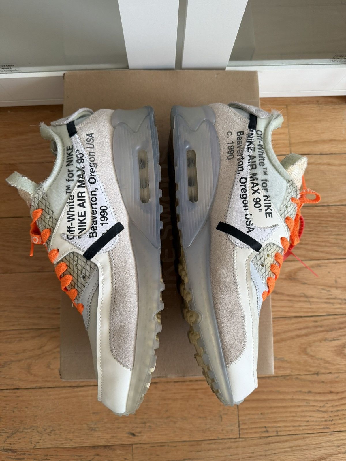 Nike × Off-White Nike Air Max 90 x Off-White the Ten 2017 Size 10 Size US 10 / EU 43 - 5 Thumbnail