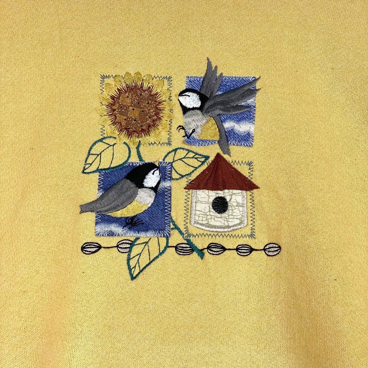 Vintage Vintage 90s Top Stitch by Morning Sun Crewneck Sweatshirt Size L / US 10 / IT 46 - 4 Thumbnail
