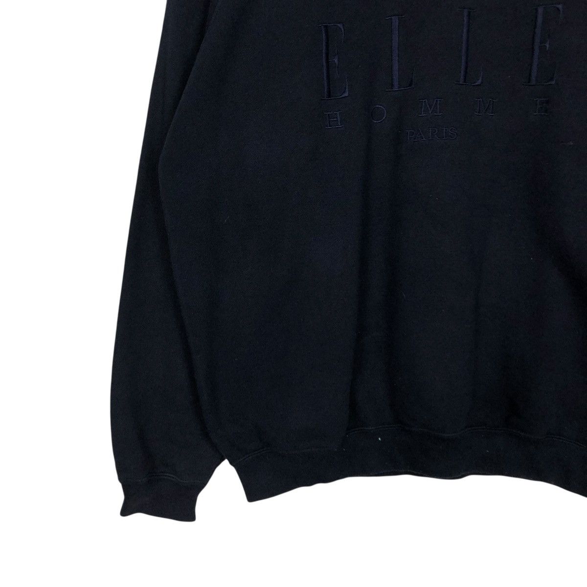 Vintage 🔥VINTAGE SWEATSHIRT ELLE HOMME PARIS BIG LOGO ISSEY MIYAKE Size US L / EU 52-54 / 3 - 6 Thumbnail