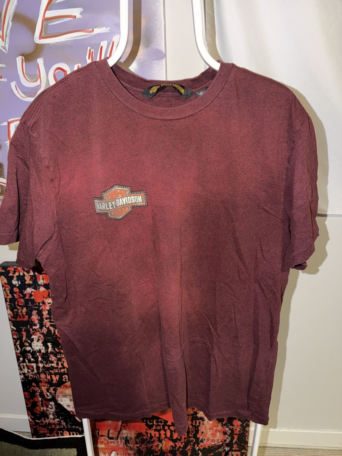 Harley Davidson Harley Sew-on Tee Size US XL / EU 56 / 4 - 3 Thumbnail