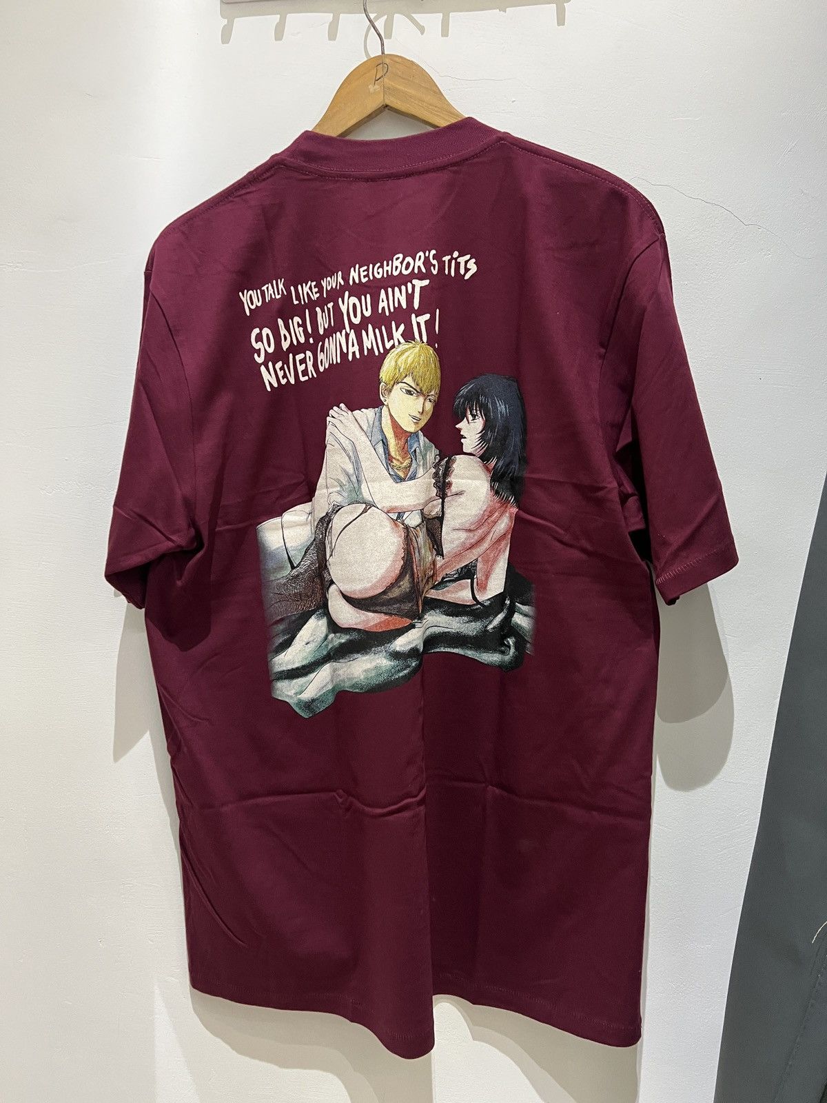 Anime Great Teacher Onizuka Anime Rare hentai otaku tee Size US XL / EU 56 / 4 - 2 Thumbnail