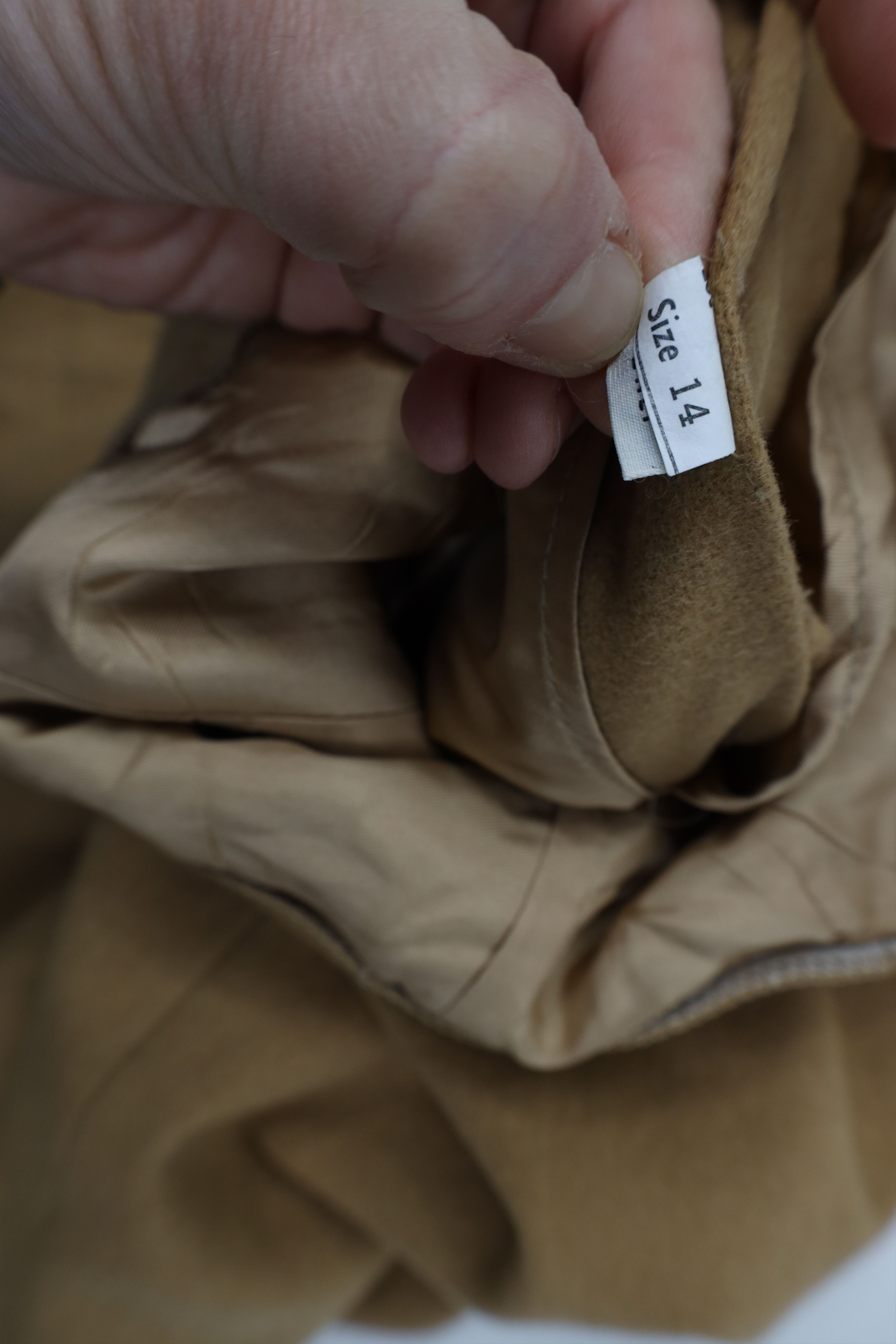 Vintage Vintage 60s 70s Streetwear Chino Pants Brown USA Size 36" / US 14 / IT 50 - 8 Thumbnail