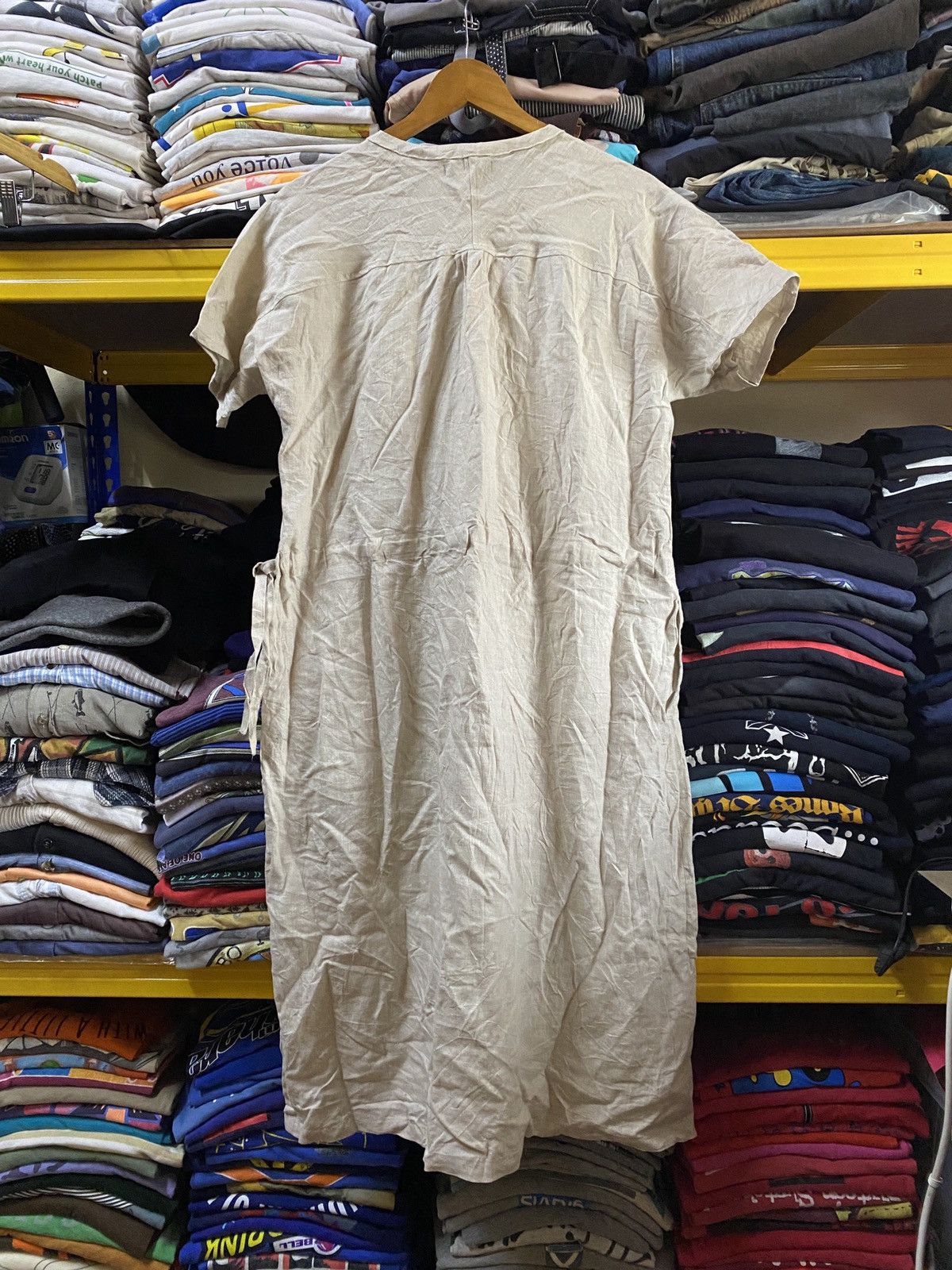 Japanese Brand Archive Y's for Living Japanese Brand Dress oldcotton design Size ONE SIZE - 2 Thumbnail