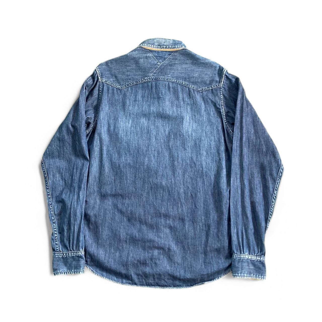 White Mountaineering AW13 Blue Denim Shirt Size US S / EU 44-46 / 1 - 2 Thumbnail