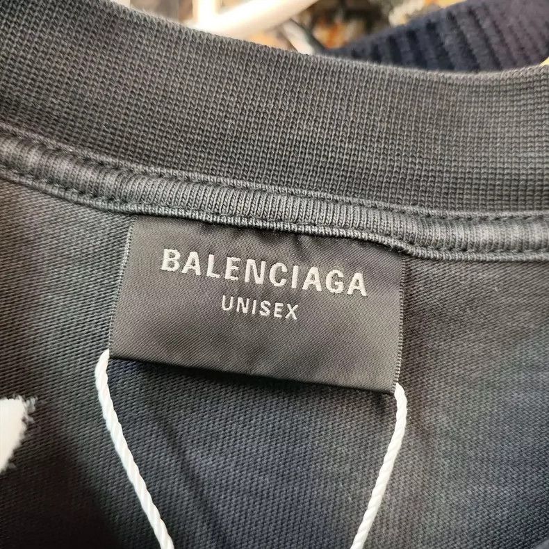 Balenciaga Balenciaga Cotton long sleeves in black and grey Size US L / EU 52-54 / 3 - 4 Thumbnail