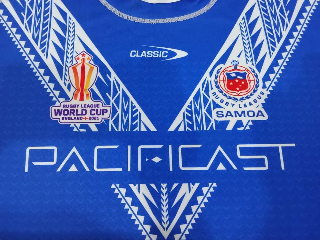 Canterbury of New Zealand Samoa rugby league world cup 2021 jersey Size US XL / EU 56 / 4 - 2 Thumbnail