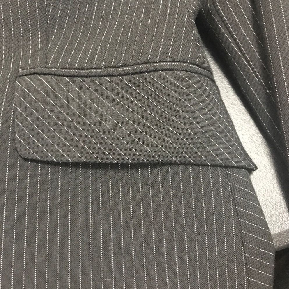 Other Express Design Studio Vintage Pinstriped Collared Jacket 6 Size M / US 6-8 / IT 42-44 - 6 Thumbnail