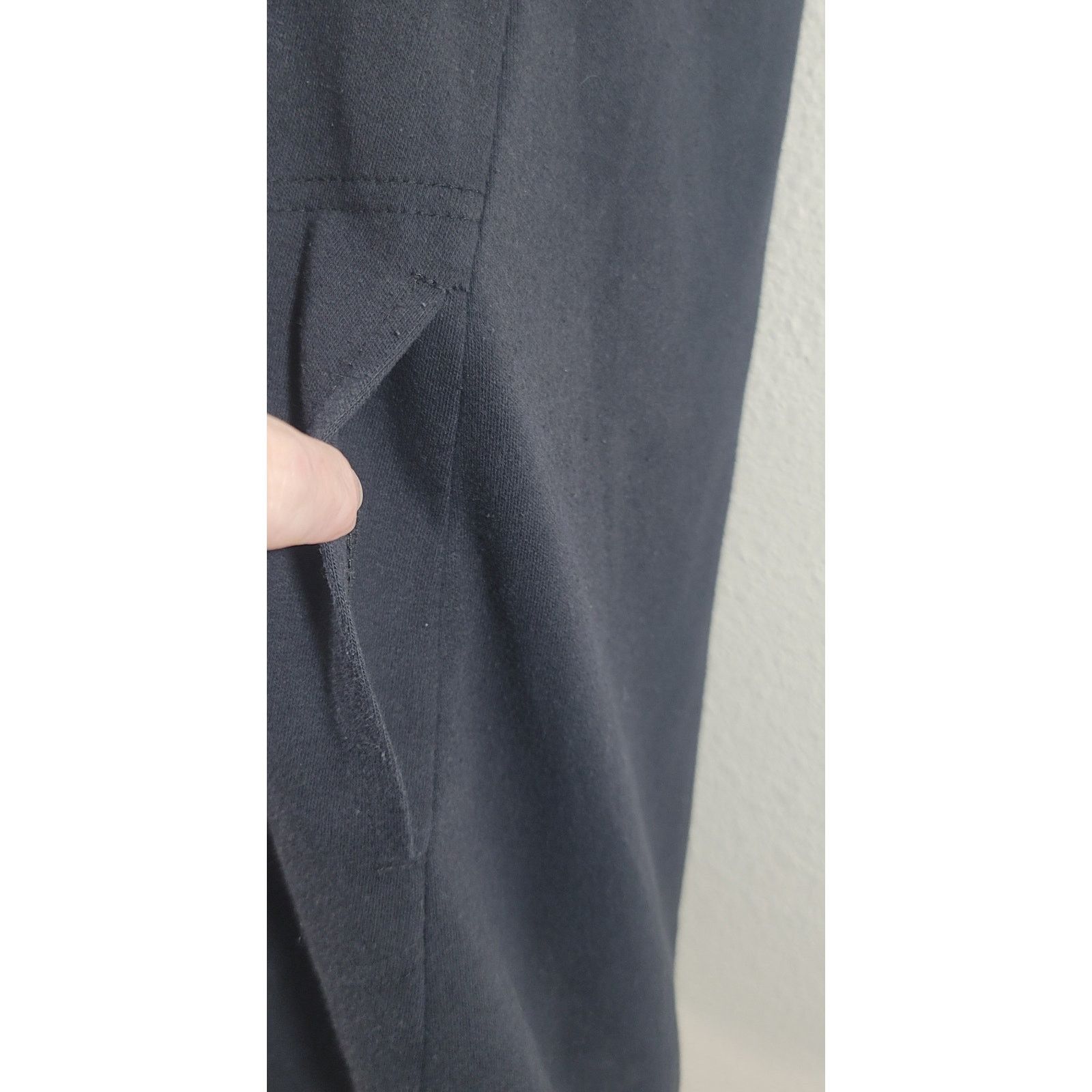 Other Wear Abouts Black Full Zip Sleeveless Hoodie Large Size L / US 10 / IT 46 - 6 Thumbnail