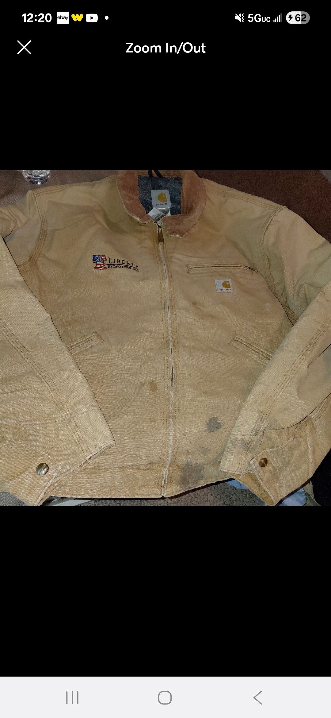 Carhartt carhartt detroit jacket sz 48 Size US L / EU 52-54 / 3 - 1 Preview
