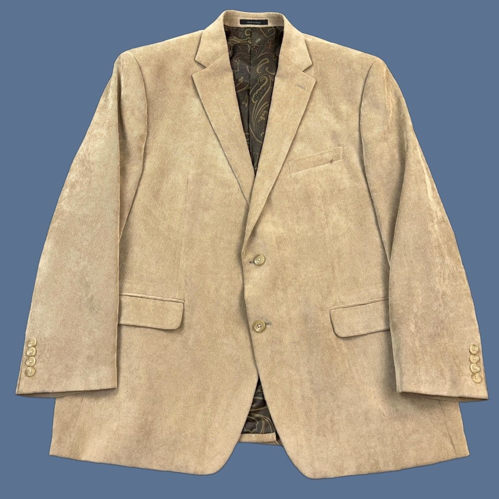 Ralph Lauren VINTAGE Lauren Ralph Lauren Blazer Mens 48R Corduroy Sport Coat Jacket Casual Size 48R - 1 Thumbnail