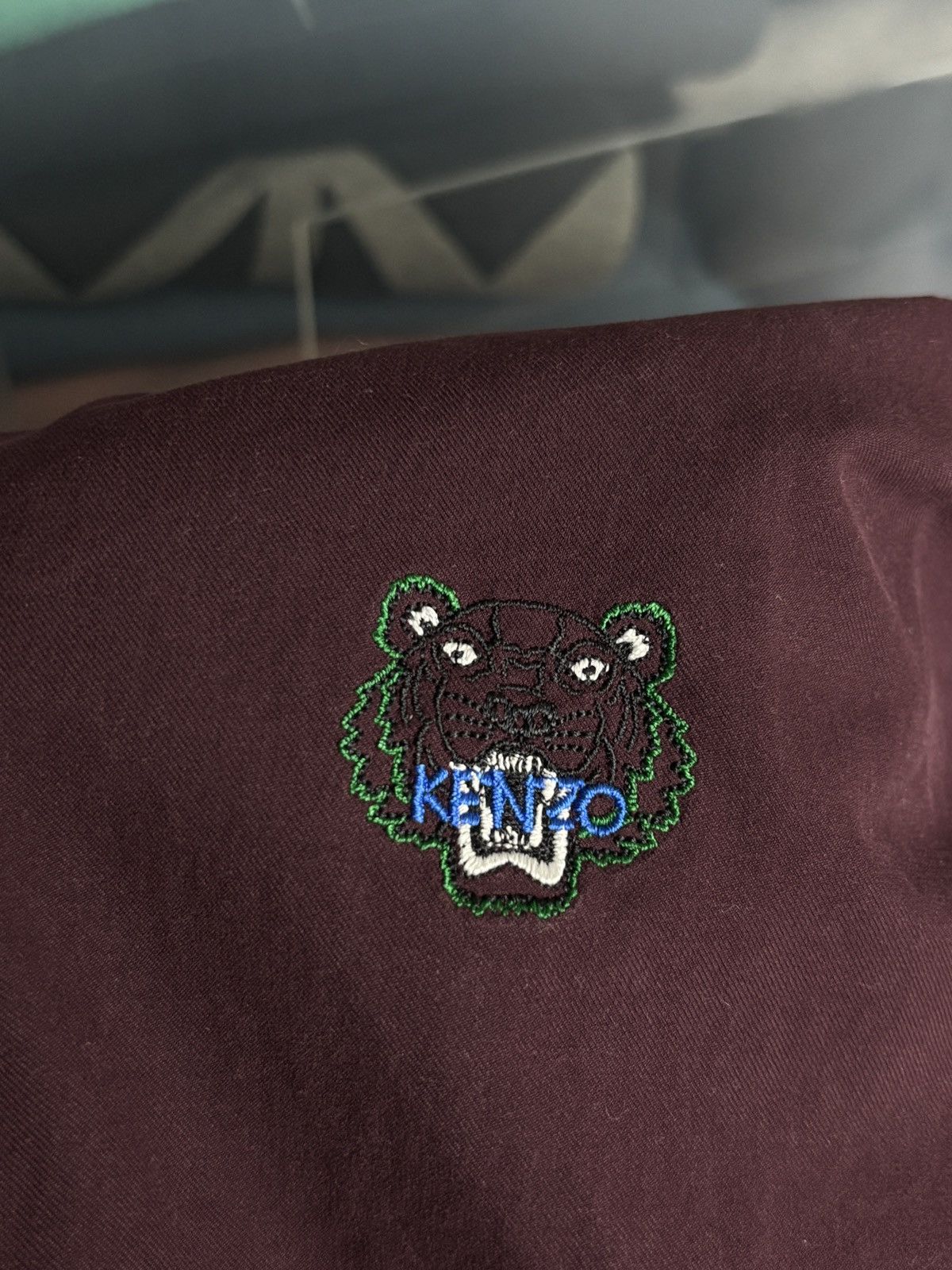 Kenzo Kenzo Tiger Logo Button Up Shirt Size US L / EU 52-54 / 3 - 7 Thumbnail