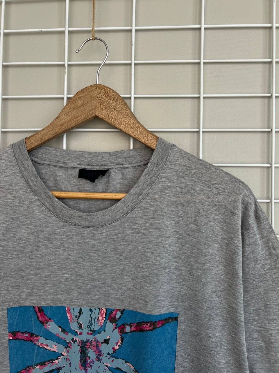 Lanvin Lanvin Spider Print T-Shirt Men Size XL Cotton Vintage Size US XL / EU 56 / 4 - 6 Thumbnail