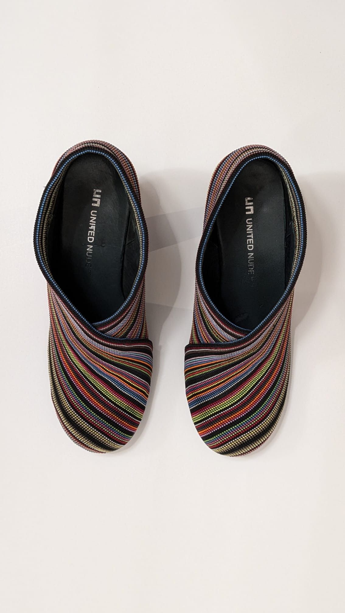 UNITED NUDE Fold Mid Multi Color Ankle Bootie Size US 7 / IT 37 - 4 Thumbnail