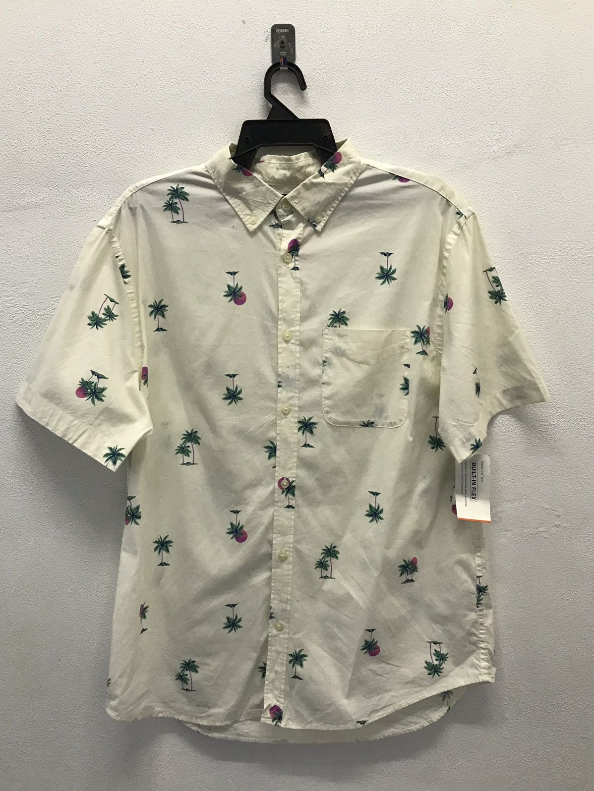 Old Navy × Vintage Vintage Old Navy Slimfit Built-In Flex Shirt Button Ups Size US L / EU 52-54 / 3 - 1 Thumbnail