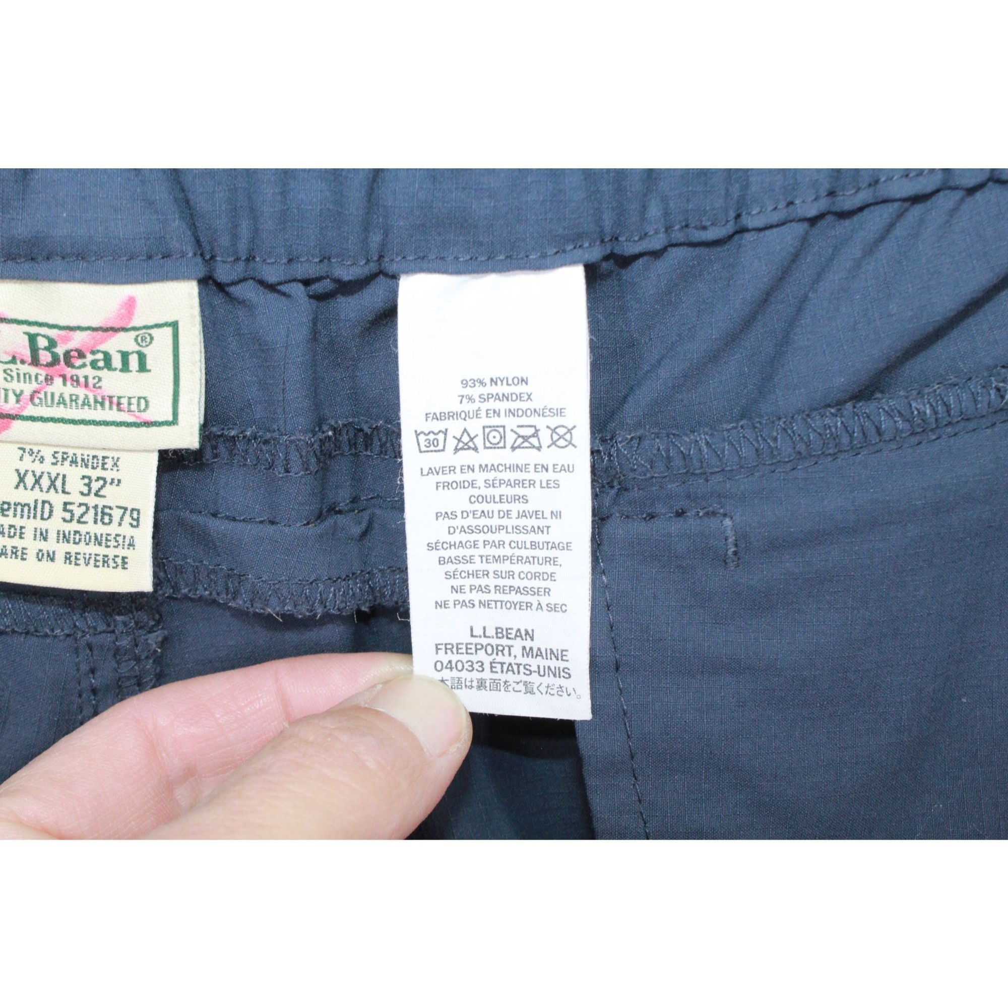 L.L. Bean LL Bean Pathfinder Ripstop Adventure Pants Tapered Leg XXXL Size US 32 / EU 48 - 7 Thumbnail