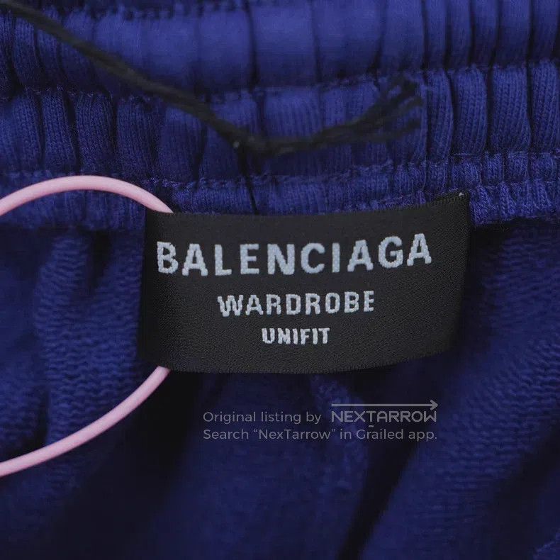 Balenciaga Balenciaga size XS Blue Coke Logo Sports Sweatpants Size US 27 - 4 Thumbnail