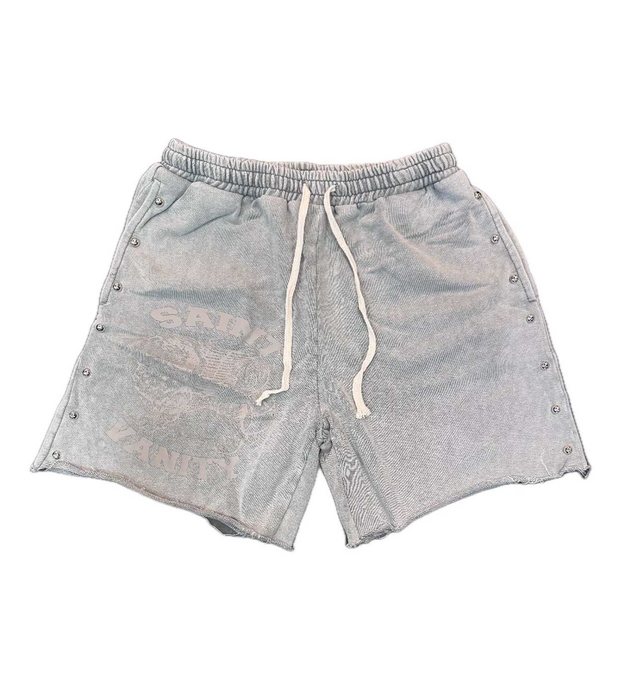 Saint Vanity Terry Shorts Grey Size US 30 / EU 46 - 1 Preview