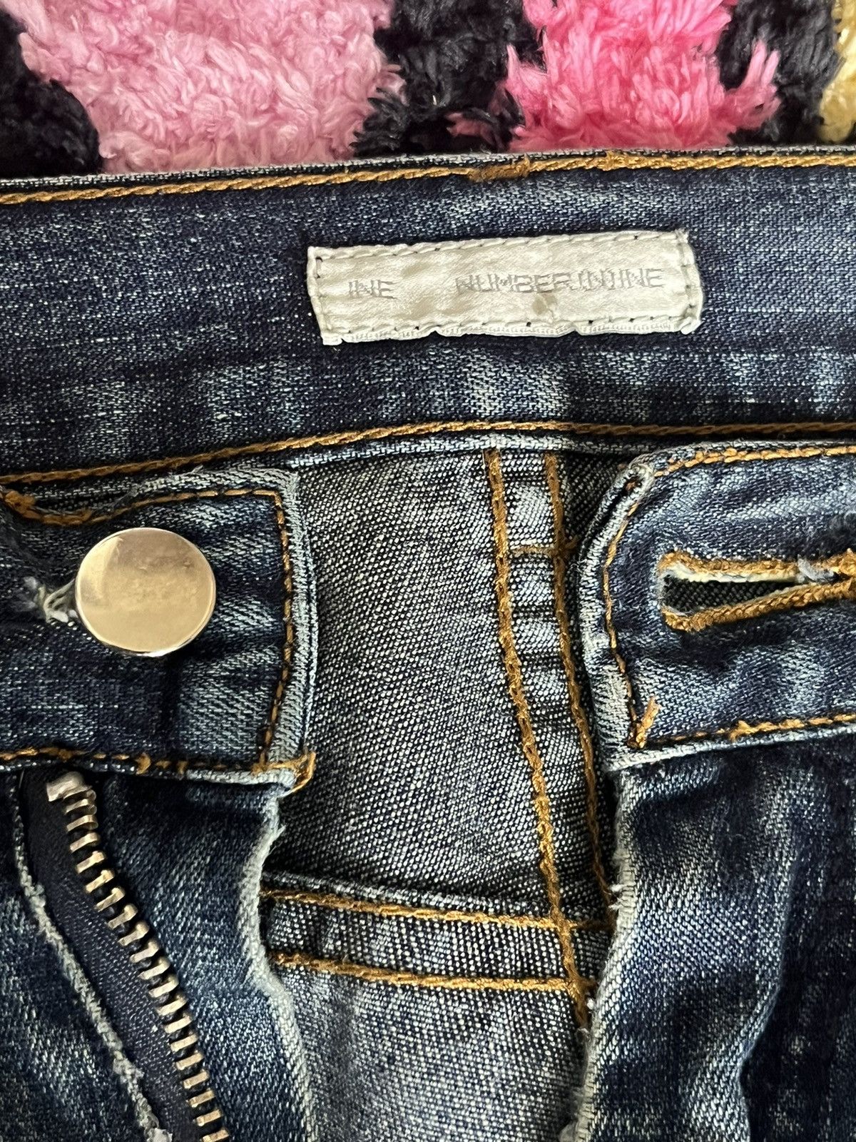 Nn07 × Number (N)ine Number Nine Poem Denim | Grailed