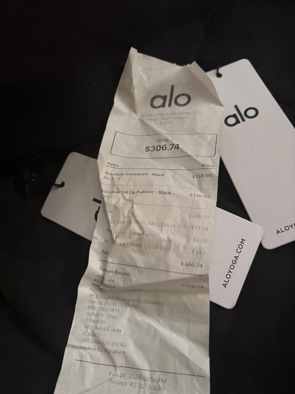 Alo Alo accolade 1/4 zip, Alo accolade sweatpants Size US S / EU 44-46 / 1 - 8 Thumbnail