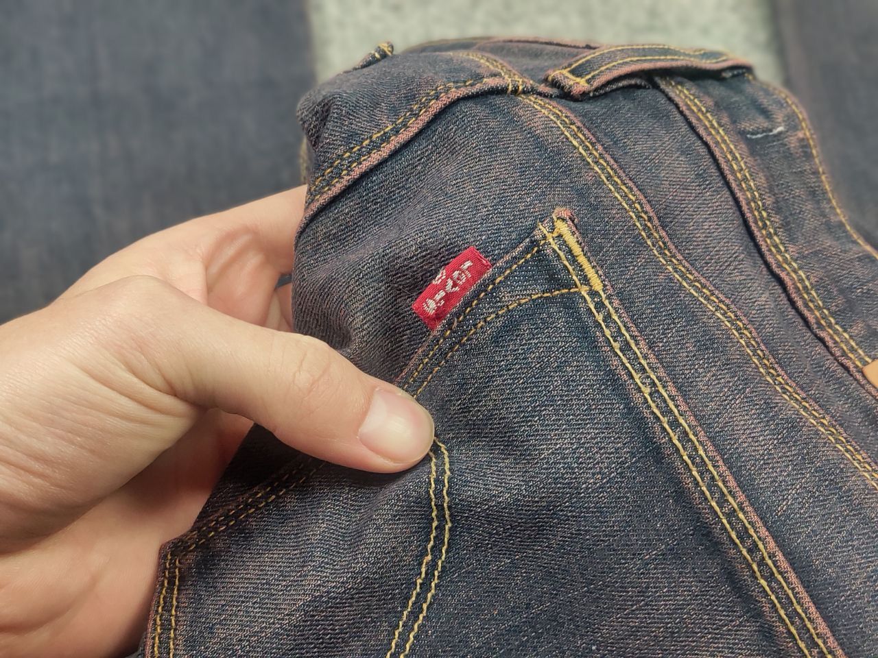 Le Grande Bleu (L.G.B.) Vintage Levis 572 Bootcut Jeans if six was nine Y2K LGB Size 31" - 16 Thumbnail