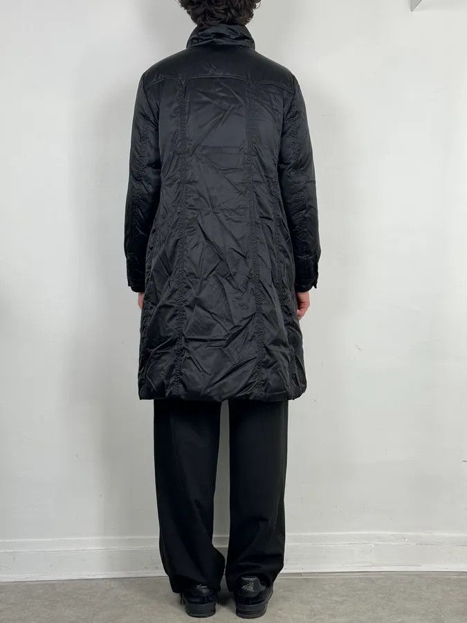 Emporio Armani 1990s Emporio Armani Long Black Puffer Jacket Size US S / EU 44-46 / 1 - 3 Thumbnail