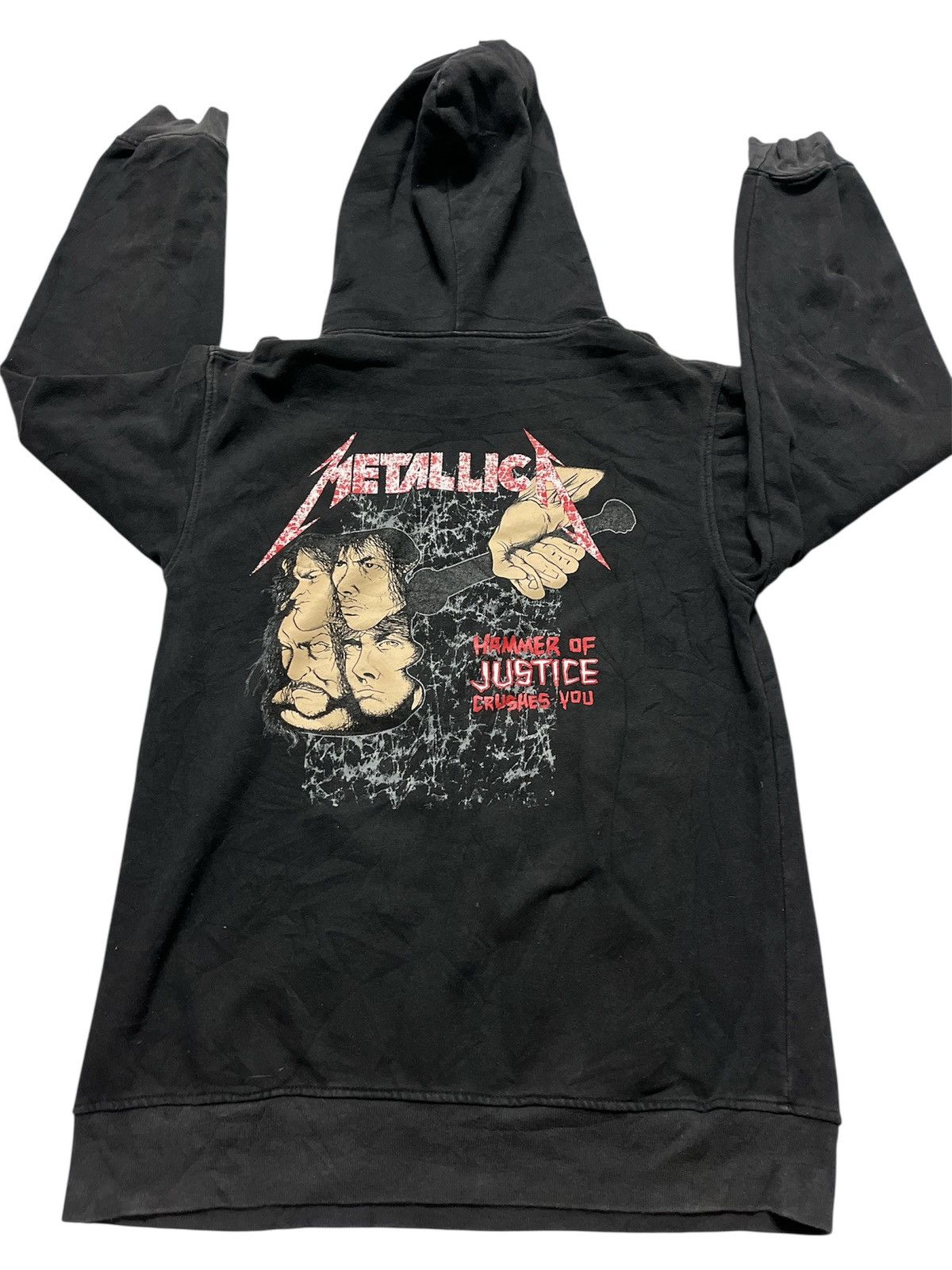 Metallica METALICCA BAND SWEATSHIRT HOODIE BLACK Size US M / EU 48-50 / 2 - 4 Thumbnail