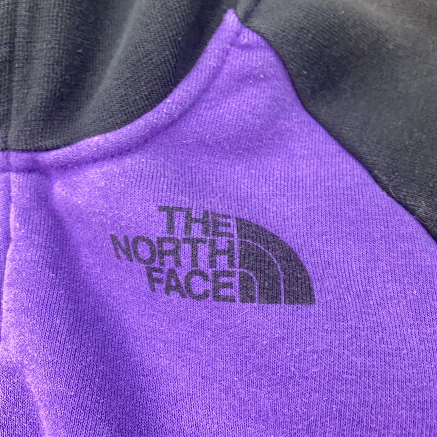 The North Face North Face Jacket Womens Large Purple Black Full Zip Fleece Outdoor Sweatshirt Size L / US 10 / IT 46 - 2 Thumbnail