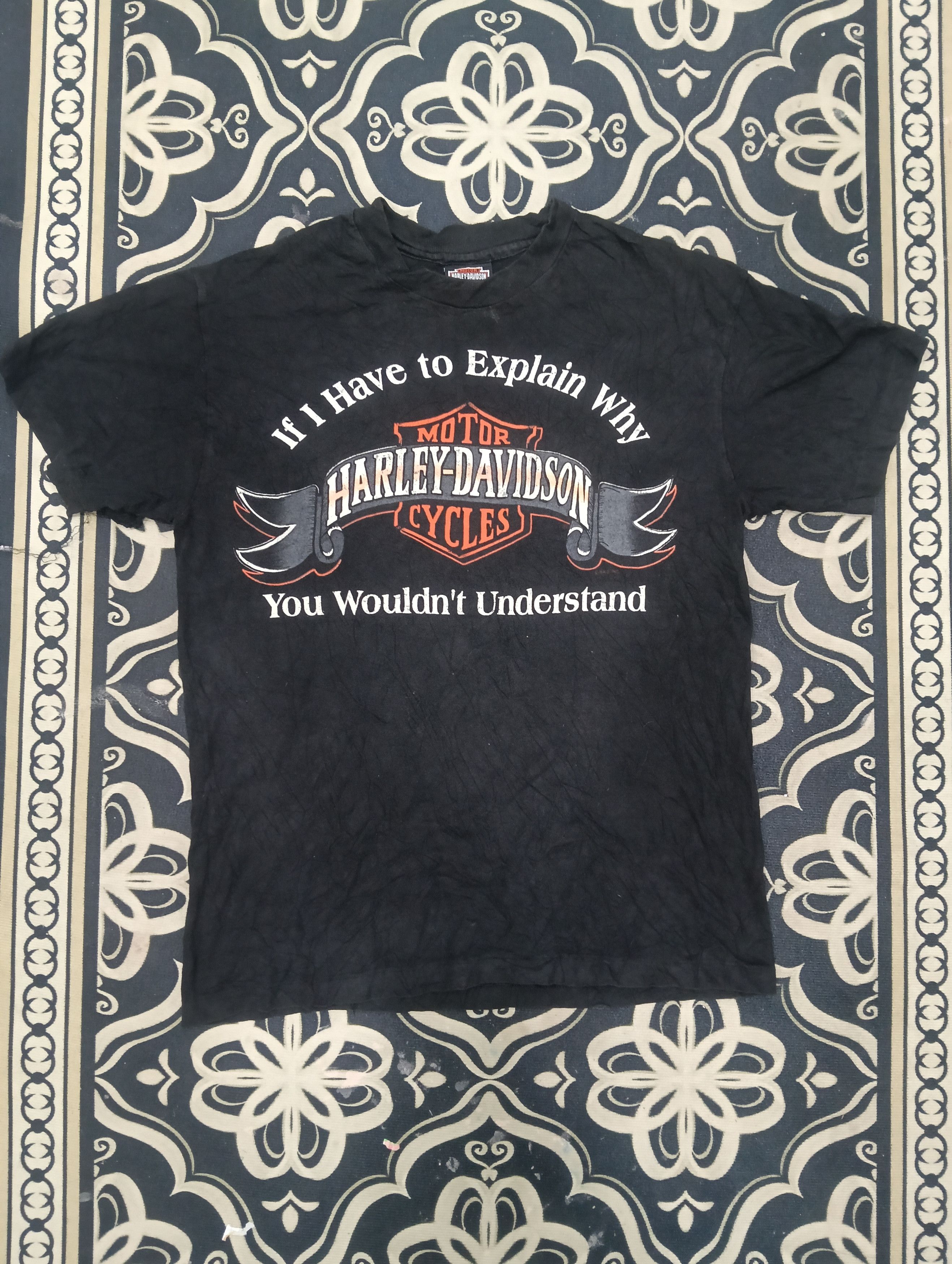 Harley Davidson True Vintage Harley Davidson Size US M / EU 48-50 / 2 - 1 Thumbnail