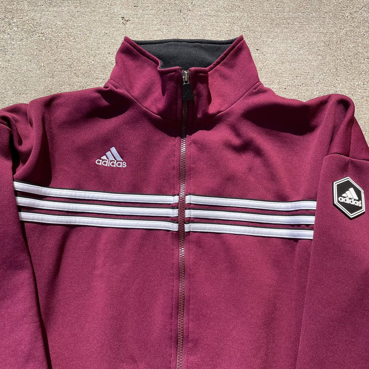 Adidas × Vintage Vintage Adidas Mississippi State Bulldogs Soccer Jacket L Size US L / EU 52-54 / 3 - 5 Thumbnail