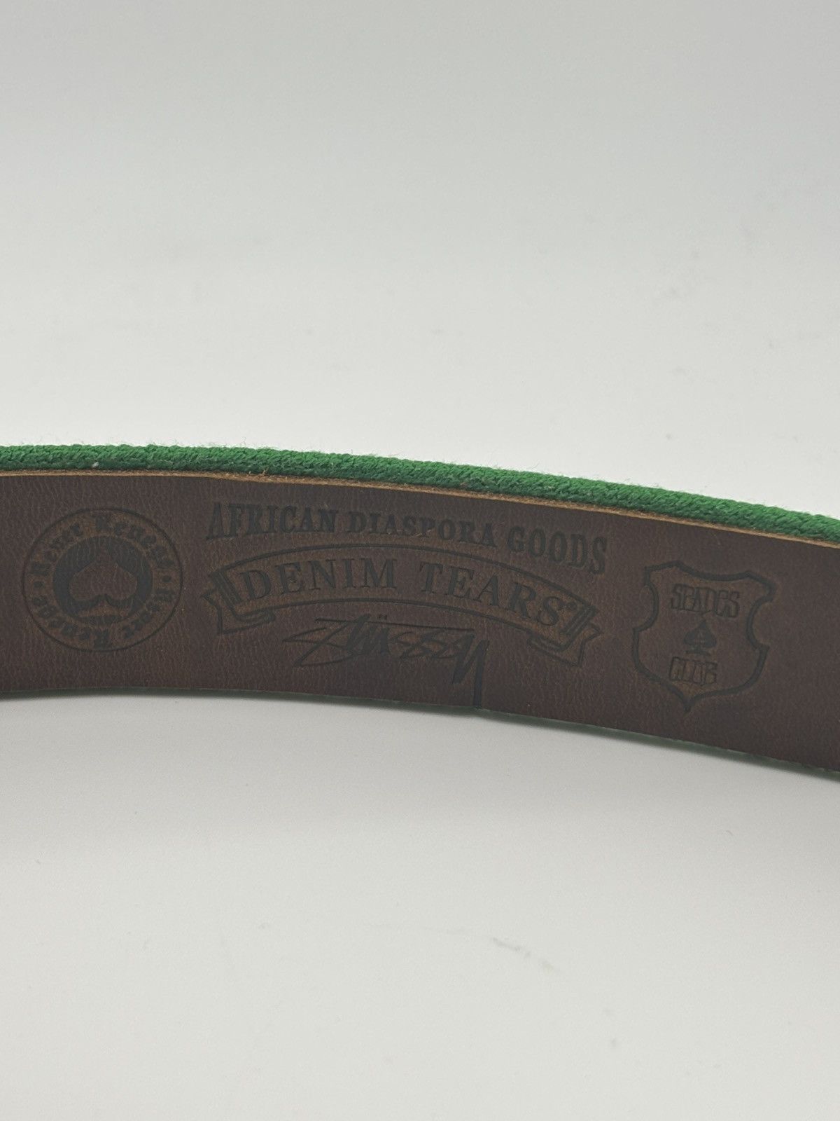 DENIM TEARS X STUSSY BELT SIZE L