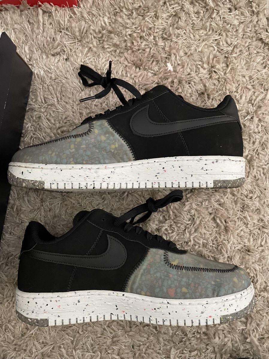 Nike Nike Air Force 1 Black Photon Dust Size US 10 / EU 43 - 3 Thumbnail