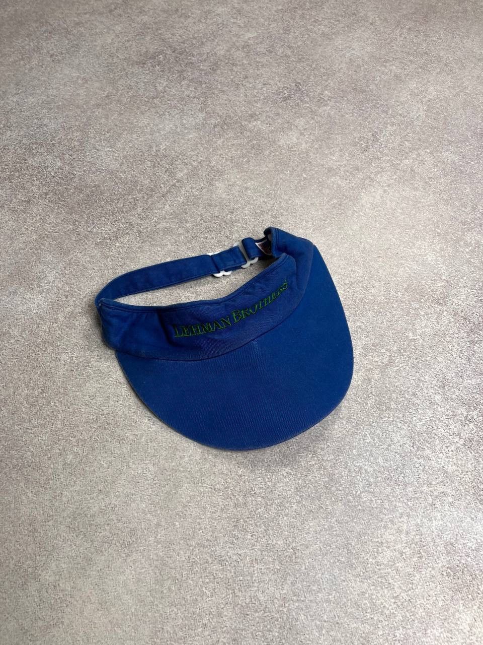Other Vintage Lehman Brothers Golf Embroidery Visor Cap Hat USA 🇺🇸 Size ONE SIZE - 2 Thumbnail
