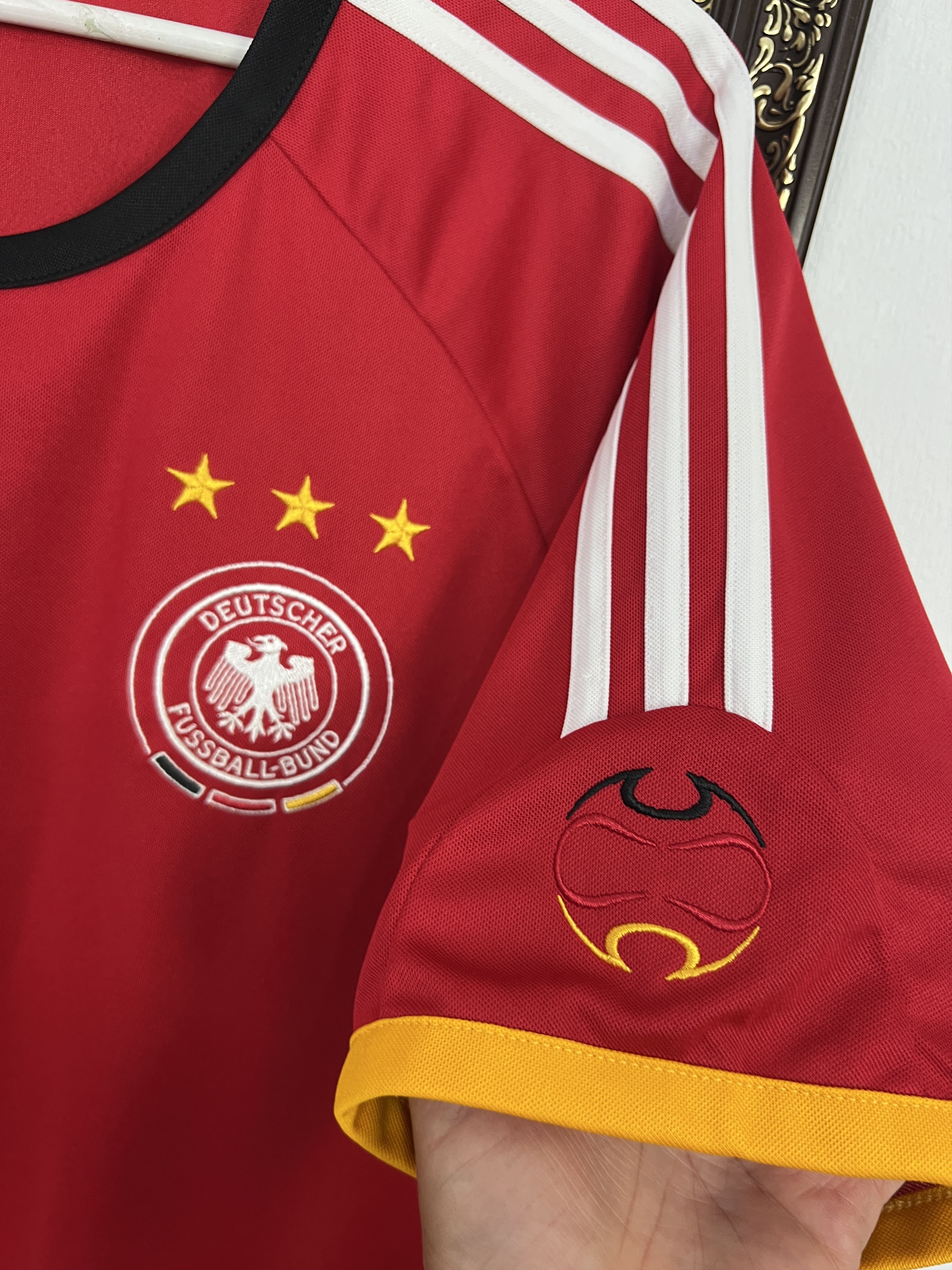 Adidas Germany Away football shirt 2005 Soccer Adidas Jersey Mens Size US XL / EU 56 / 4 - 4 Thumbnail