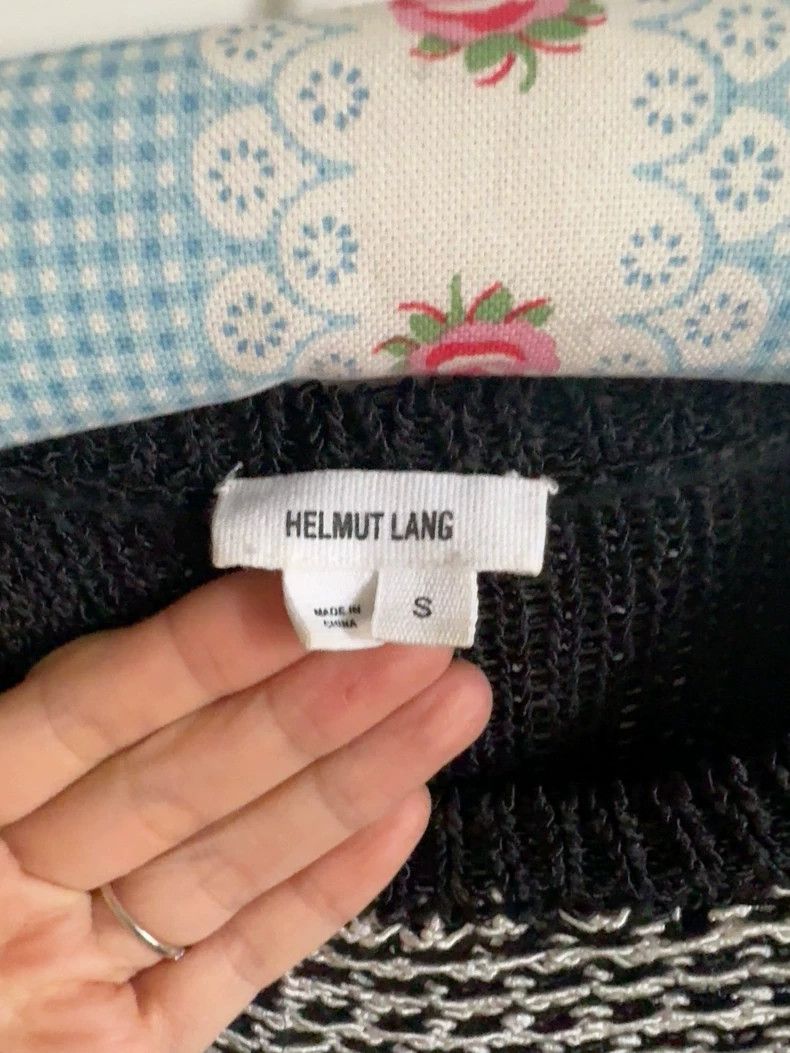 Helmut Lang Helmut Lang Asymmetric design knitwear sweater 2503-Nextarr Size US S / EU 44-46 / 1 - 4 Thumbnail