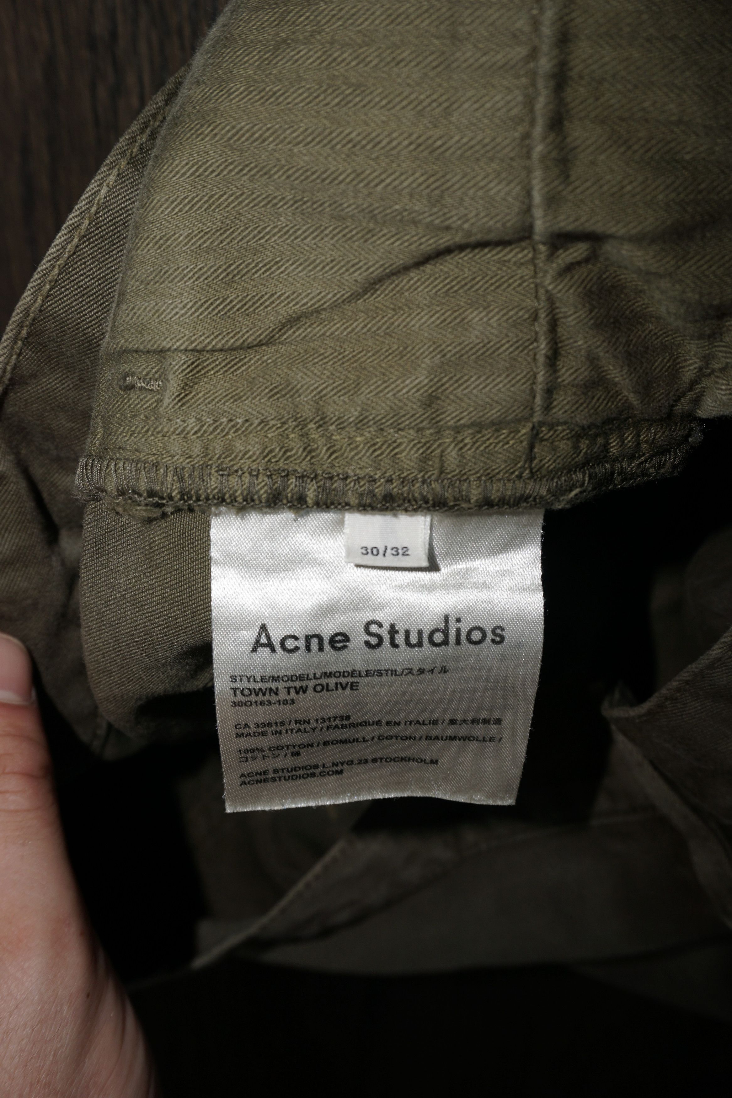 Acne Studios Acne studios Pants size 30 Size US 30 / EU 46 - 3 Thumbnail