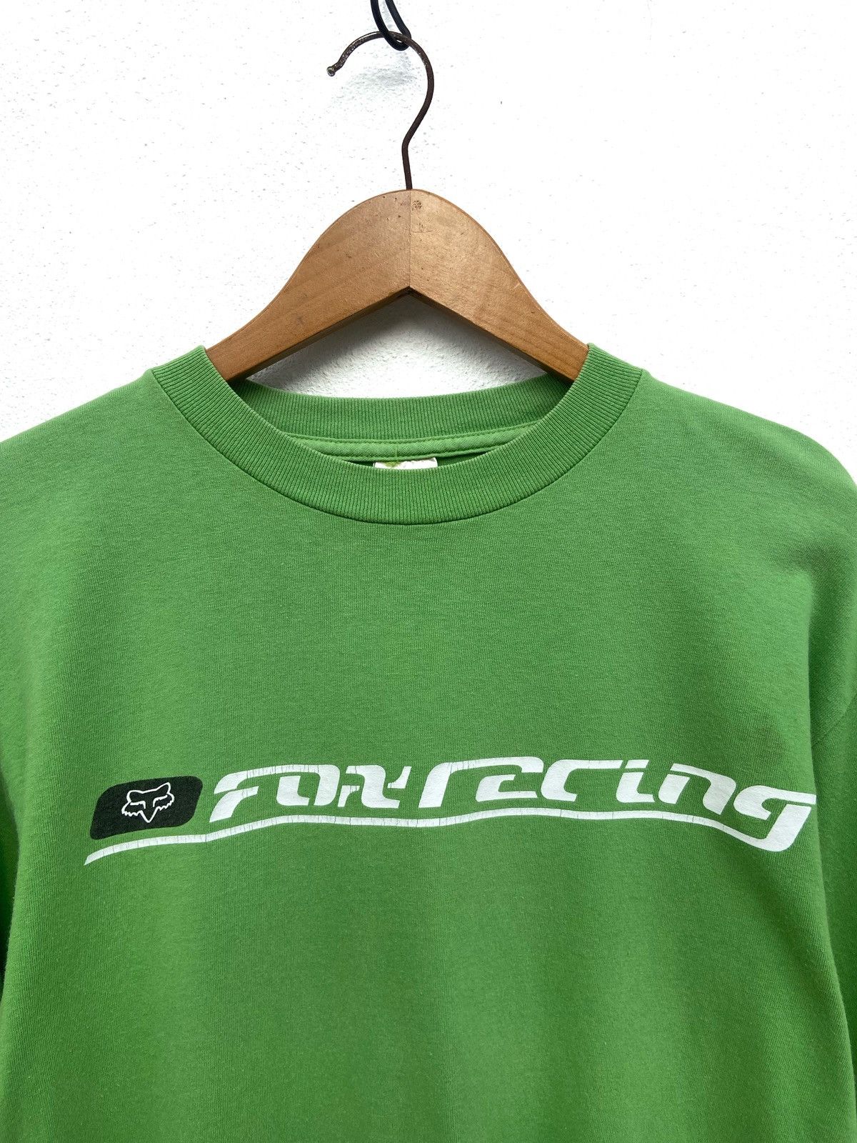 Fox Racing 🔥 Vintage 90s Vintage FOX Racing t shirt long sleeve Moto Size US M / EU 48-50 / 2 - 1 Thumbnail