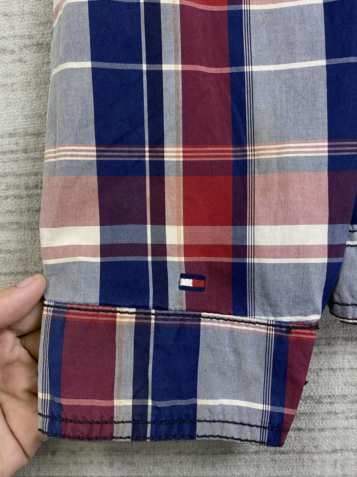 Japanese Brand × Tommy Hilfiger × Vintage Vintage Tommy Hilfiger Checked Jacket Size US M / EU 48-50 / 2 - 8 Thumbnail