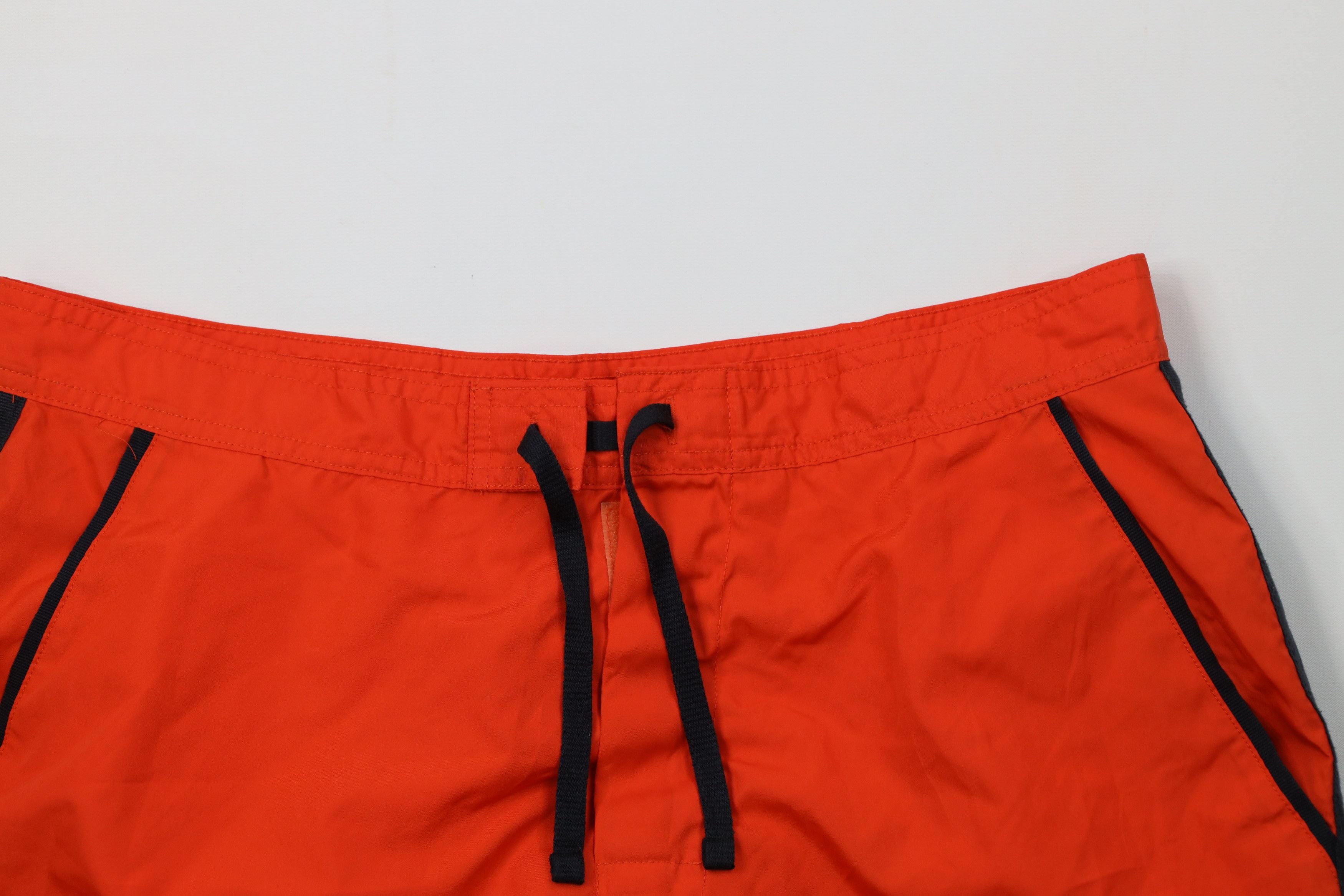 J.Crew Vintage 90s J Crew Above Knee Shorts Swim Trunks Orange Size US 34 / EU 50 - 2 Thumbnail