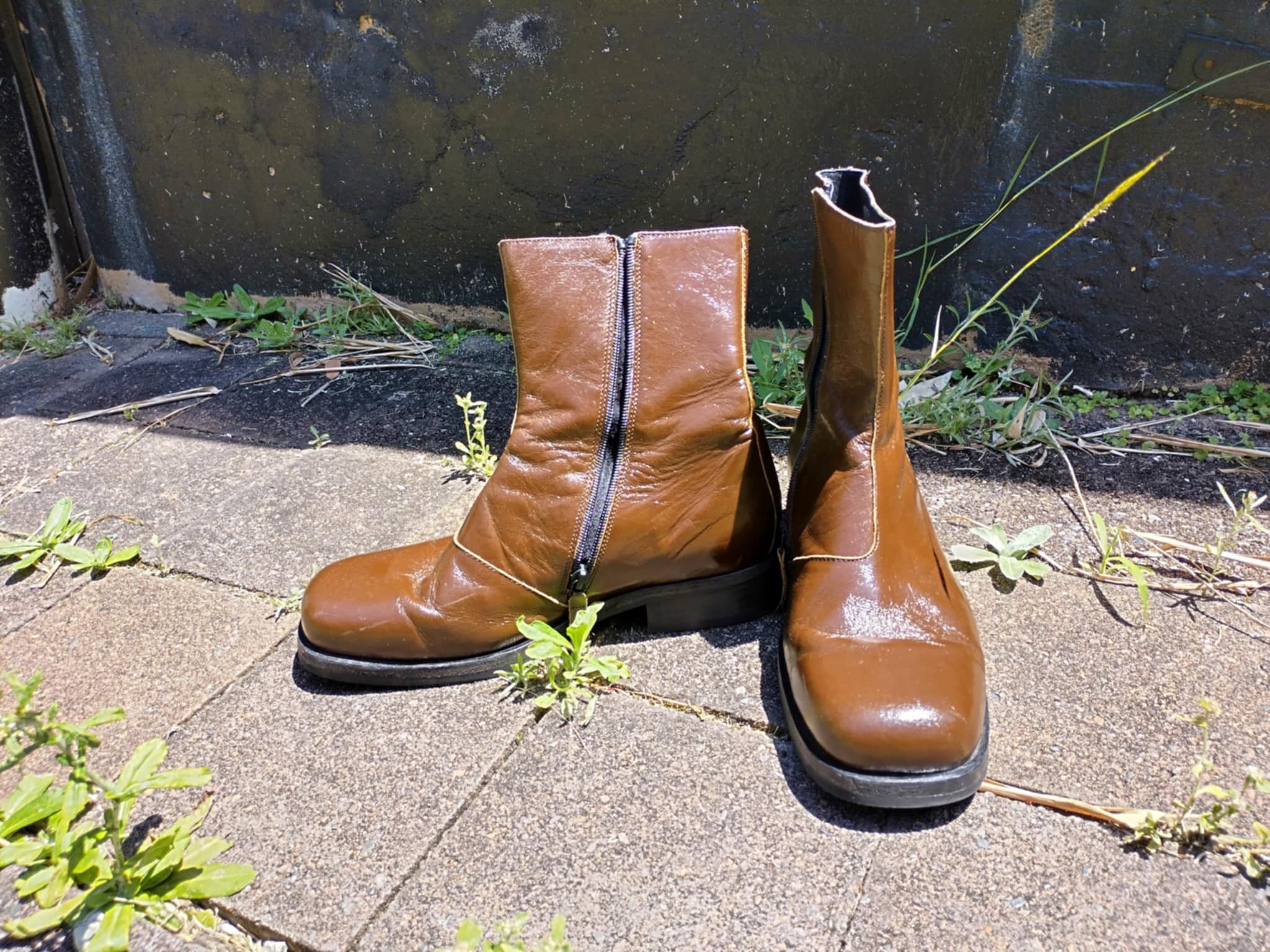 Our Legacy Olive Leather Camion Boots | Grailed