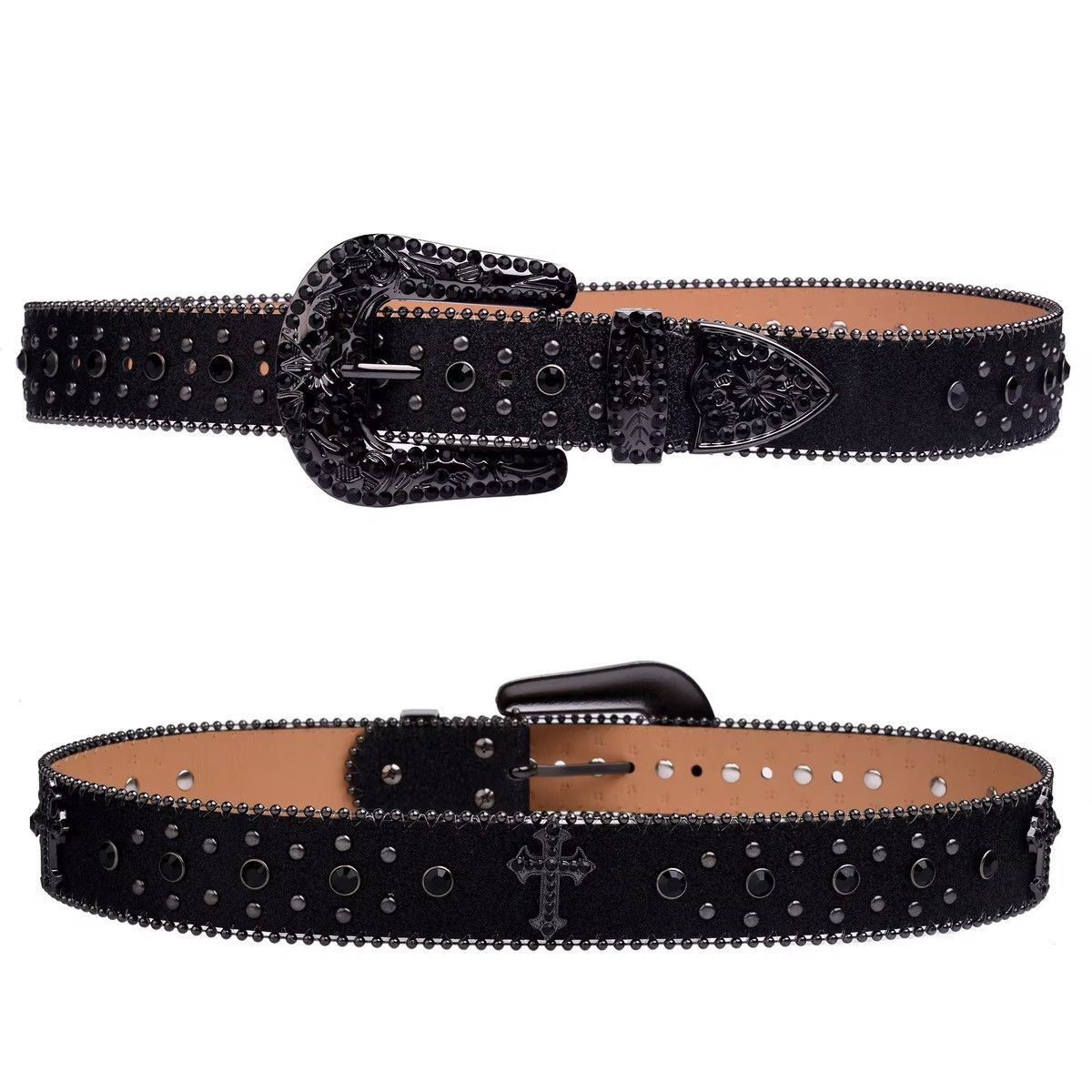 Designer × Japanese Brand × Vintage Man-made Diamond Belt Size ONE SIZE - 6 Thumbnail