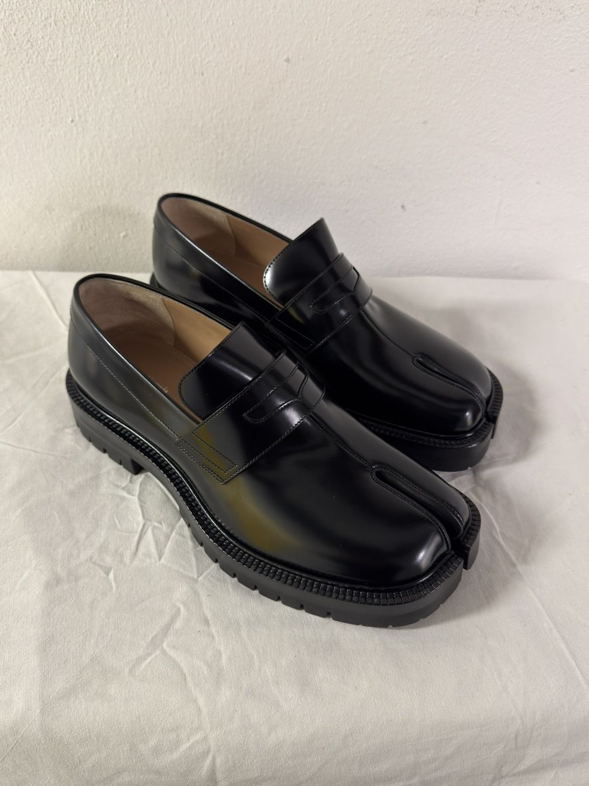 Maison Margiela Maison Margiela Tabi Platform Loafers - Black 42 Size US 9 / EU 42 - 3 Thumbnail