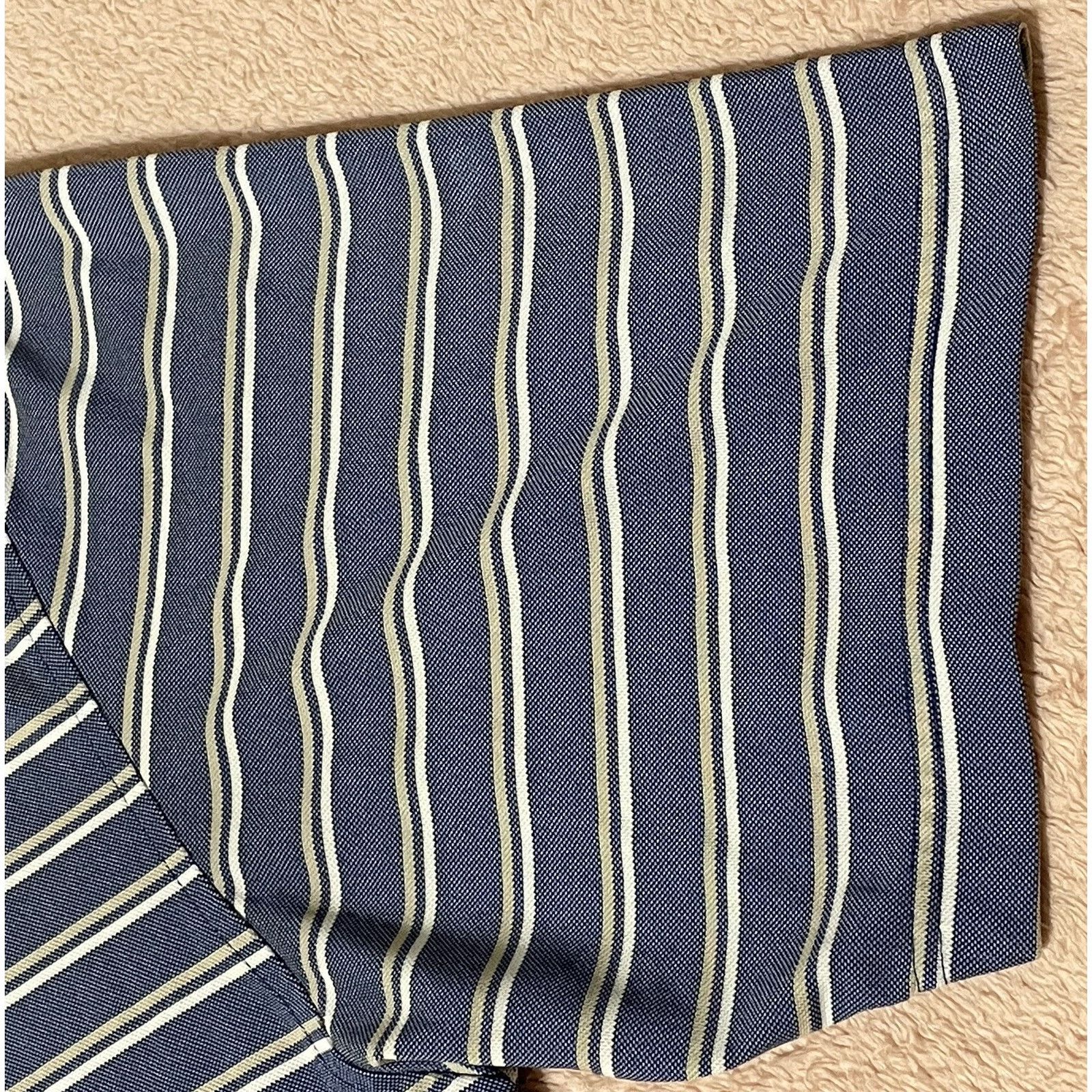 Footjoy FootJoy ProDry Golf Polo Shirt Mens Large Blue White Striped Size US L / EU 52-54 / 3 - 10 Thumbnail
