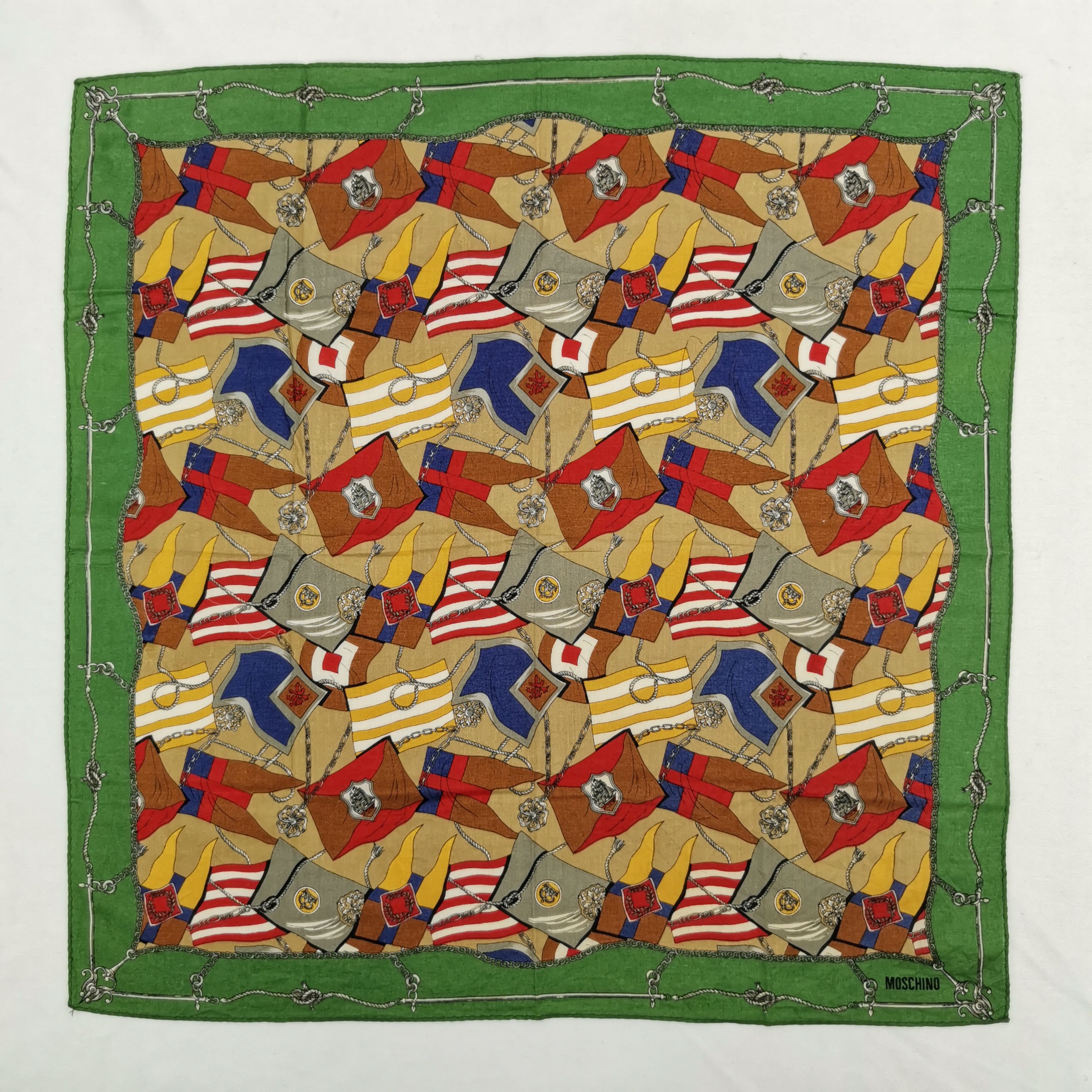 Moschino Vintage Moschino Handkerchief Neckerchief Bandana Size ONE SIZE - 2 Thumbnail