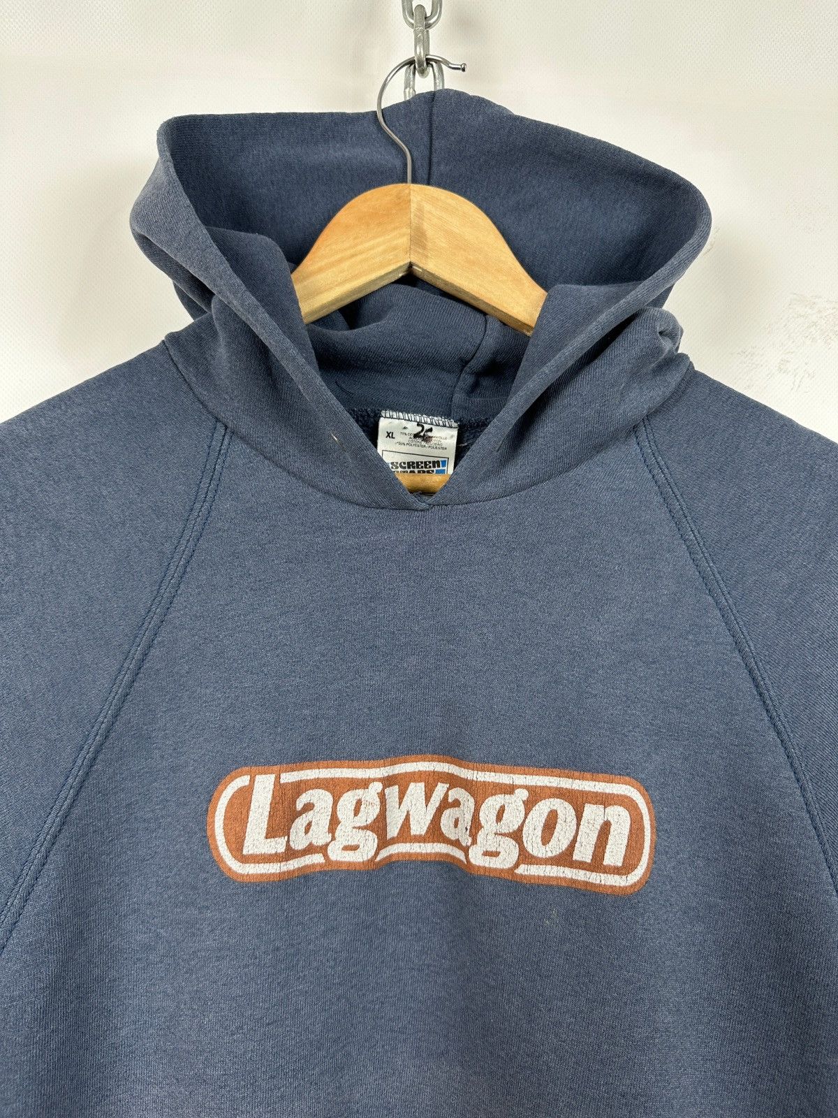 Band Tees Vintage Lagwagon Faded Blue School Bus Band Punk Hoodie Size US XL / EU 56 / 4 - 9 Thumbnail
