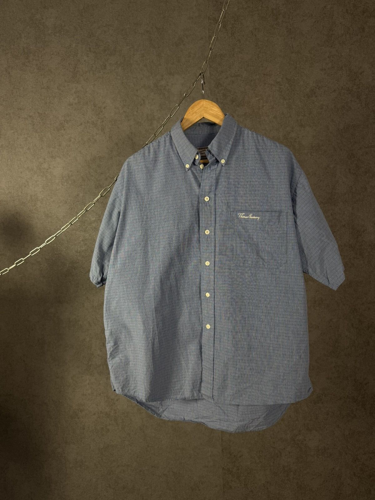 Burberry Thomas Burberry luxury designer vintage shirt Size US XXL / EU 58 / 5 - 1 Thumbnail