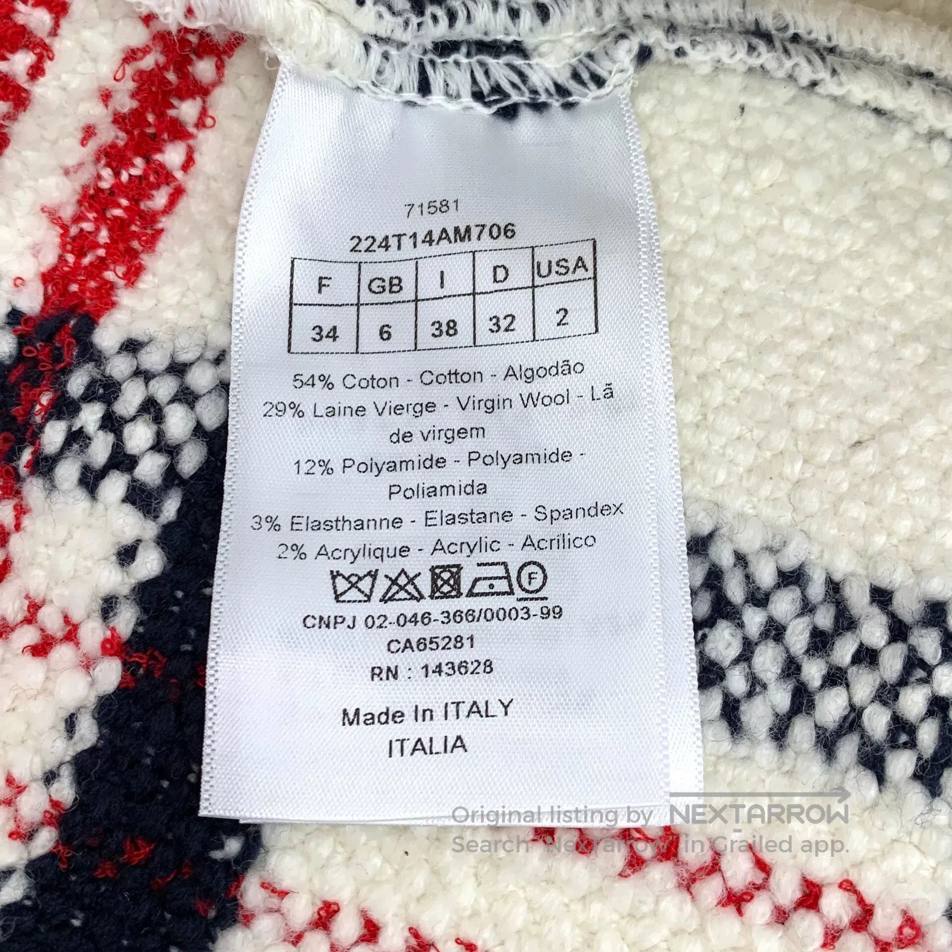 Other dior color block plaid knit dress. Size US S / EU 44-46 / 1 - 7 Thumbnail