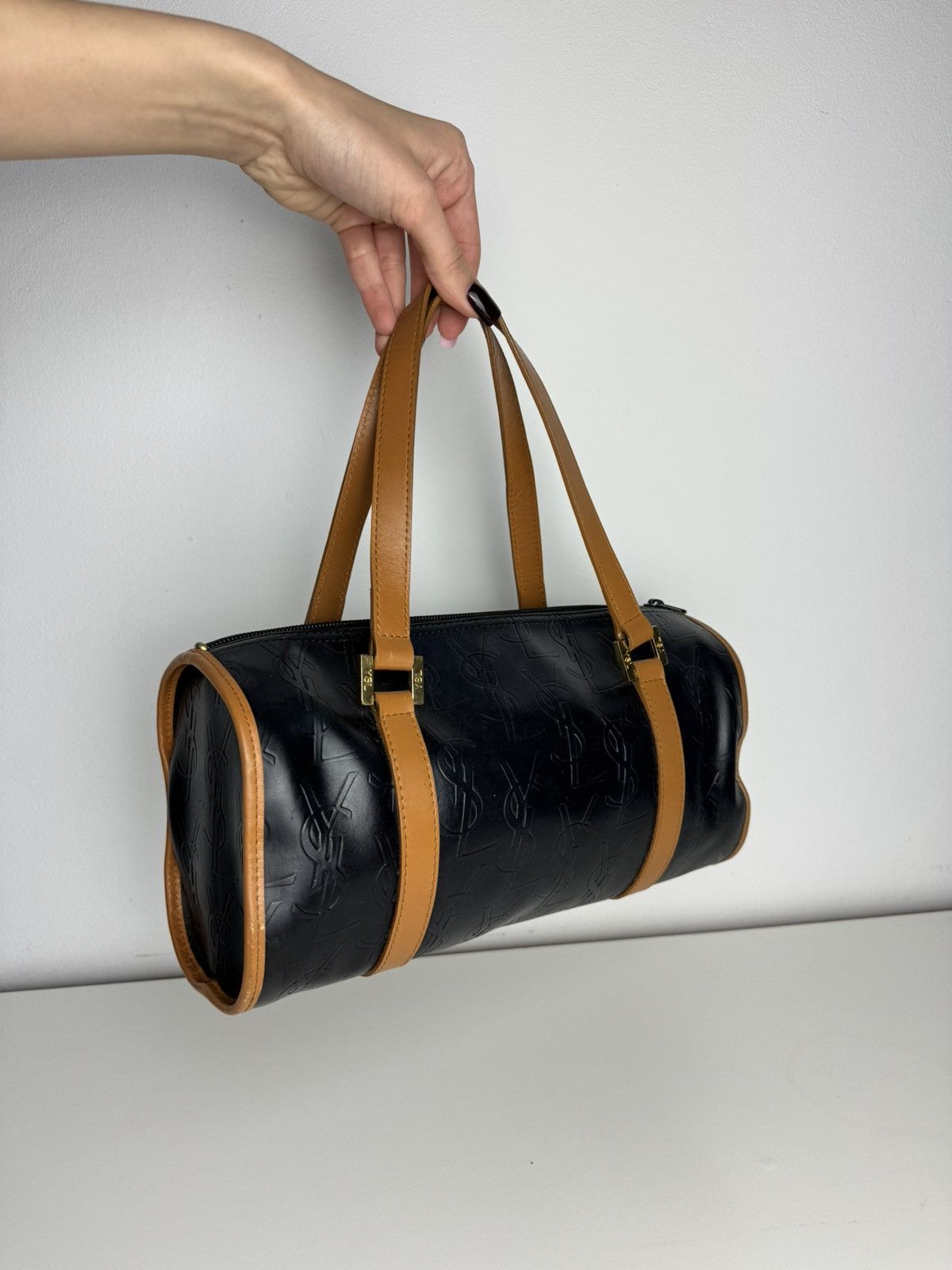 Yves Saint Laurent Torebka Yves Saint Laurent Vintage Mini Boston Bag Size ONE SIZE - 8 Thumbnail